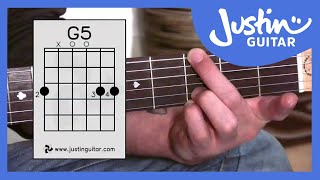 G Chord Variations Guitar Lesson BC181 Guitar for beginners Stage 8 [upl. by Emmer]