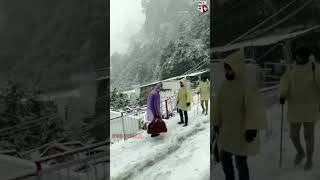 Snow In Vaishno Devi  वैष्णो देवी पर बर्फबारी कब होती है shorts shortvideo viral trending [upl. by Adnoel213]