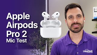 Apple Airpods Pro 2 Mic Quality [upl. by Metah]