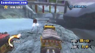 Motorstorm Arctic Edge  PS2  62  Rig Racer [upl. by Aronoel]