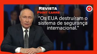 Putin avisa que a OTAN está levando o mundo a um conflito global  Discurso Completo LEGENDADO [upl. by Andromache]