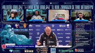 GARGANTÚA TV  POSTPARTIDO SD HUESCA 11 REAL ZARAGOZA J14 quotPUNTO BUENOPARTIDO FEO Y MALOquot [upl. by Jonette]