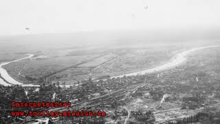 Luftaufnahmen Luftbilder Aschaffenburg 1945 Historische Bilder und Fotos Zweiter Weltkrieg [upl. by Griffith]