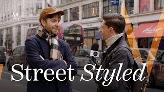 Best Mens Fashion in London  Street Styled [upl. by Erine]