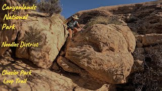 Canyonlands National Park The Needles District Hiking Chesler Park Loop Trail October 2024 [upl. by Japha]