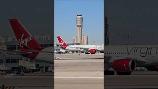 Virgin Atlantic A350 spotted at LAS today [upl. by Yorled515]