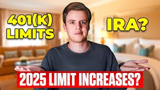 Max Out Your IRA and 401k Contribution Limit Changes 2025 [upl. by Moll]