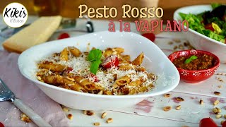 Rezept Pesto Rosso  Pasta Rezept für zu Hause  Pestonudeln schnell und einfach [upl. by Amble]