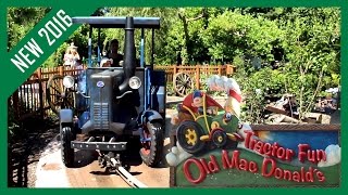 Old Mac Donald’s Tractor Fun  NEW 2016 Europa Park HD [upl. by Anneiv]