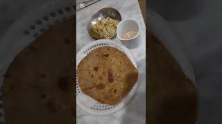 Paratha Omelette with tea ☕☕☕☕☕☕ my bark fast😃😃😃😃🍳🍳🍳🍳 [upl. by Acinorrev]