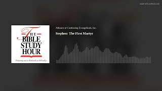 Stephen The First Martyr • James Boice [upl. by Admana]