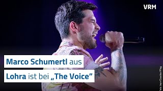 Porträt mit quotThe VoicequotKandidat Marco Schumertl aus Lohra [upl. by Nazus725]