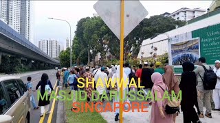 First Day Of quotShawwalquot In Singapore اليوم الأول Hari Pertama 第一天 முதல் நாள் [upl. by Stefanac]