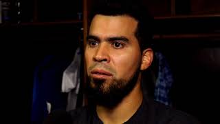 Robinson Chirinos talks 84 loss to Tampa Bay [upl. by Zel648]