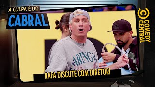 Rafael Portugal DISCUTIU com o diretor  A Culpa É Do Cabral [upl. by Analahs]