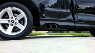 BASSANI ss catback exhaust 2004 Ford Lightning [upl. by Thar]