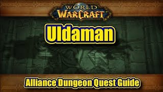 Classic WoW Uldaman Alliance Quest Guide [upl. by Yema]