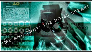 Pocket Operator PO35 Speak quotMe And Tonyquot A Short Film History And A Tutorial  Teenage Engineering [upl. by Okimat68]