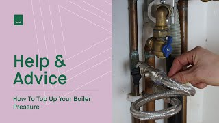 How To Top Up Your Boiler Pressure [upl. by Jimmy]