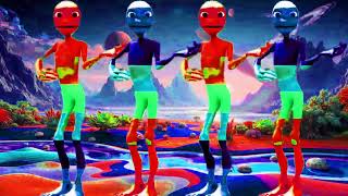 Dame Tu Cosita  Alien Beach Blue A battle of colorful voices in Alien [upl. by Nonnahsed]