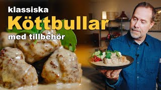 Klassiska Köttbullar Med Tillbehör [upl. by Piefer619]