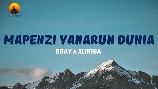 Bray ft Alikiba  Mapenzi Yana Run Dunia Official Video Lyrics New Version 2022 [upl. by Eugilegna]