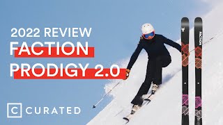 2022 Faction Prodigy 20 Ski Review  Curated [upl. by Eenwahs]