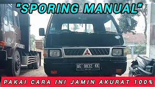 AKURAT 100 CARA SPOORING MANUAL [upl. by Eaves723]