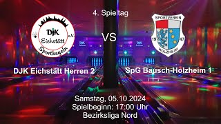 DJK Eichstätt Herren 2  SpG BauschHolzheim 1 [upl. by Iroc992]