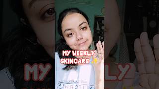 Weekly skin care routine to maintain my acne prone skin✨skincare acneproneskin skinecareroutine [upl. by Anoirb]