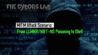 MITM Attack Scenario From LLMNRNBTNS Poisoning To Shell [upl. by Eilegna]