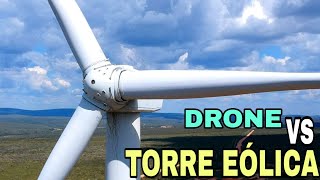 Drone próximo a Torre eólicaquotimagens incríveisquot [upl. by Elmaleh]