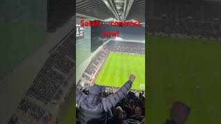 LFC fans  Liverpool v Newcastle  goal celebration liverpoolfc ynwa [upl. by Acenahs]