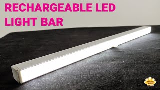 Rechargeable LED Light Bar Review 💡 [upl. by Gemini649]