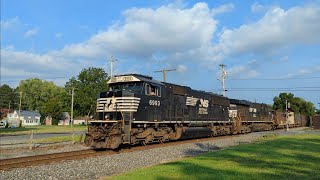 SD60E Leads NS 63W out of Dagsboro DE [upl. by Geirk487]