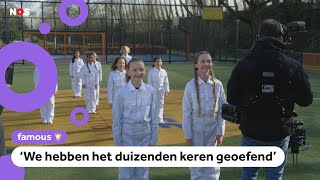 Achter de schermen bij de Koningsspelenvideoclip [upl. by Barayon]