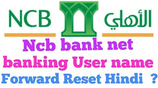 Alahli User name Reset online ncb bank User name Reset hindi [upl. by Len]