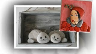 DIY Rock painting craft ideas Stone Rock and Pebble Ideas [upl. by Imyaj]