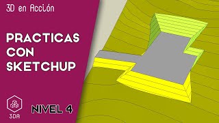 Sketchup Prácticas de Nivel 4 Explanación [upl. by Bright439]