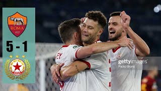 Roma vs CSKA Sofia 51 Highlights amp Goals  16092021 HD [upl. by Bala37]