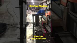 Log Handling Tips for Cutting Logs with a Disc Saw Machine 丨Table Saw with Sliding [upl. by Sitra]