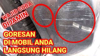 MENGHILANGKAN BARET BODY MOBIL ‼️ KIT Restorative Compound Poles Body Mobil Dan Hilangkan Goresan [upl. by Cerell381]