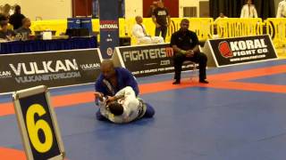 2010 Brazilian JiuJitsu Nationals ABSOLUTE BLACK Bruno Bastos vs Caio Terra [upl. by Ettezzil184]