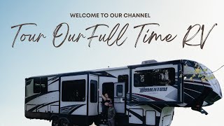 Full Time Rv Living  Tour Our Home [upl. by Enilasor19]