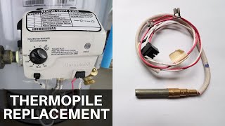 Thermopile Replacement on a Water Heater [upl. by Myna]