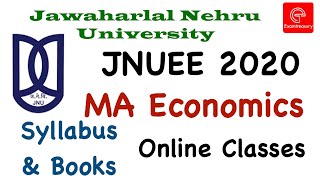 JNU Entrance Exam 2020 MA Economics  Syllabus  Books  Preparation  Test Series  Question Paper [upl. by Agate953]