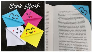 How To Make Simple And Cute Paper Bookmarks  DIY  Bookmark Ideas [upl. by Critta]