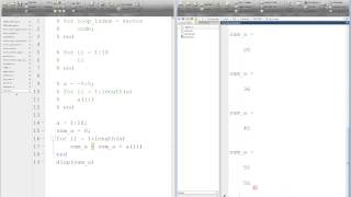 MATLAB For Loop Tutorial [upl. by Val407]