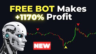 NEW Artificial Intelligence BUYSELL Trading Bot Makes 1170 Profit  FULL TUTORIAL [upl. by Coucher]