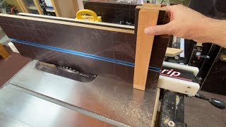 Table Saw Auxiliary fence [upl. by Weisman]